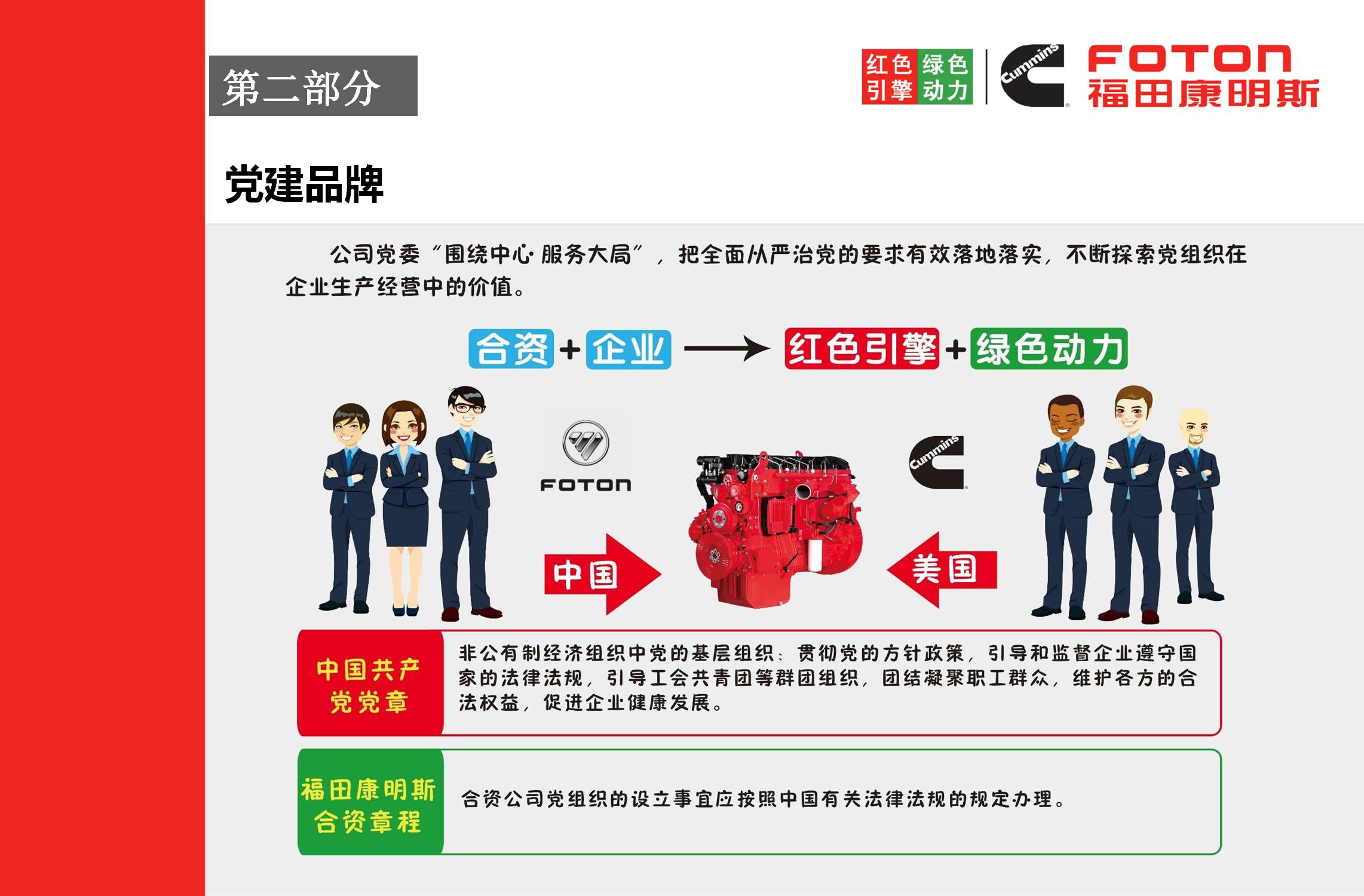 北京福田康明斯发动机有限公司《红色引擎 绿色动力》