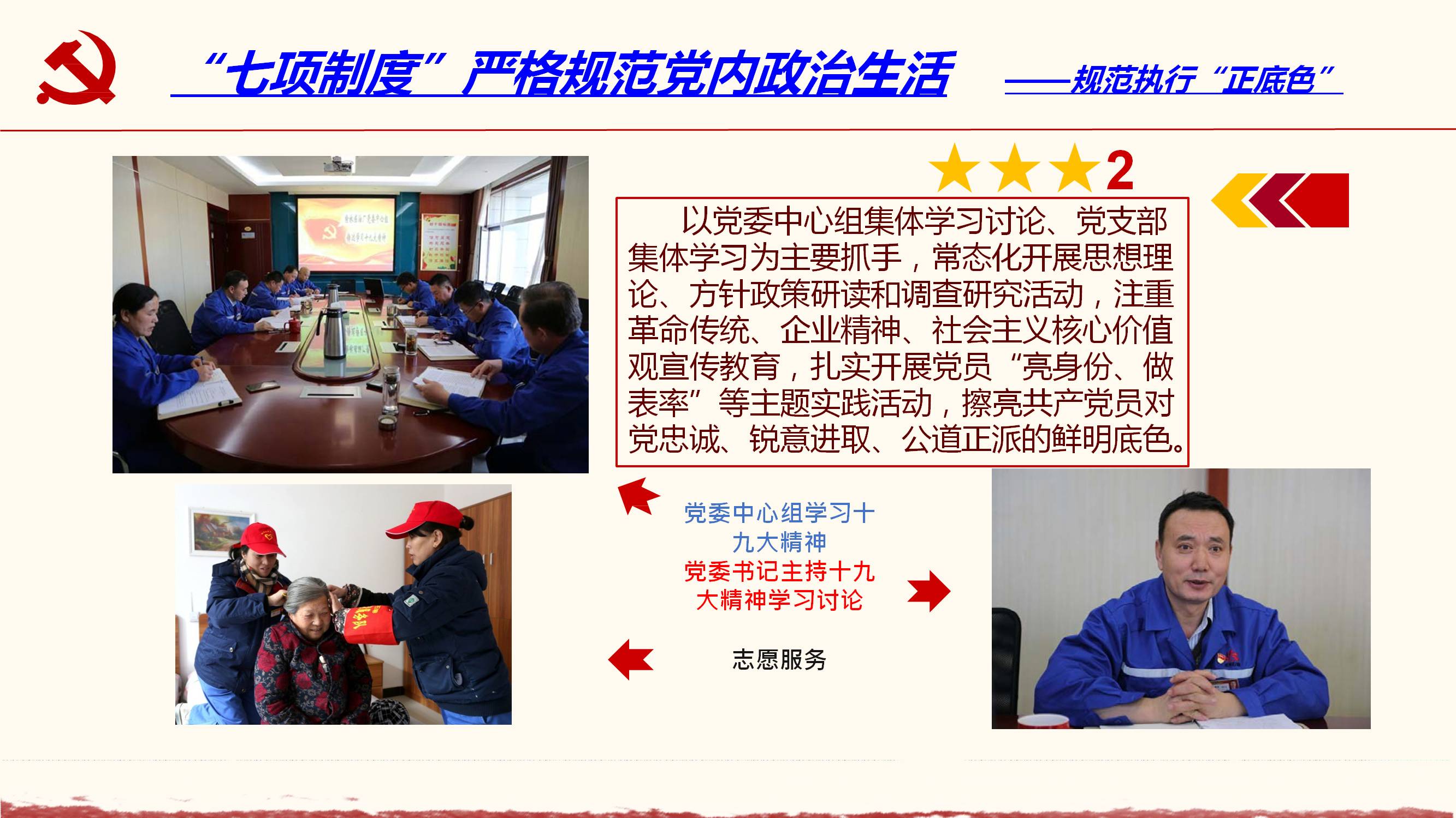 中共陕西延长石油（集团）有限责任公司榆林炼油厂《“七项制度”严格党内政治生活 融入中心激发特色党建活力》